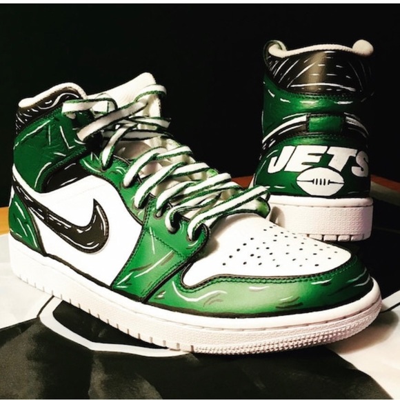 Custom Jordan 1 Jets Cartoon customs